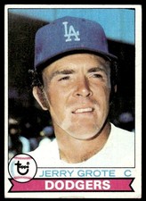 Jerry Grote 1979 Topps #279 Los Angeles Dodgers Baseball Card