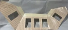Retired Vintage Playmobil 5300 Victorian Mansion Dollhouse Pink Attic Wallpaper