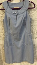 Tori Burch dress Size 4 Light blue Pockets