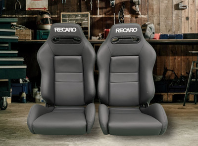  CP  RECARO Schalensitze SR-3 (schwarz)  2 Stück, *neu gepolstert...