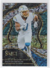 #283 2023 Select SILVER DISCO ^ Daiyan Henley RC Los Angeles Chargers