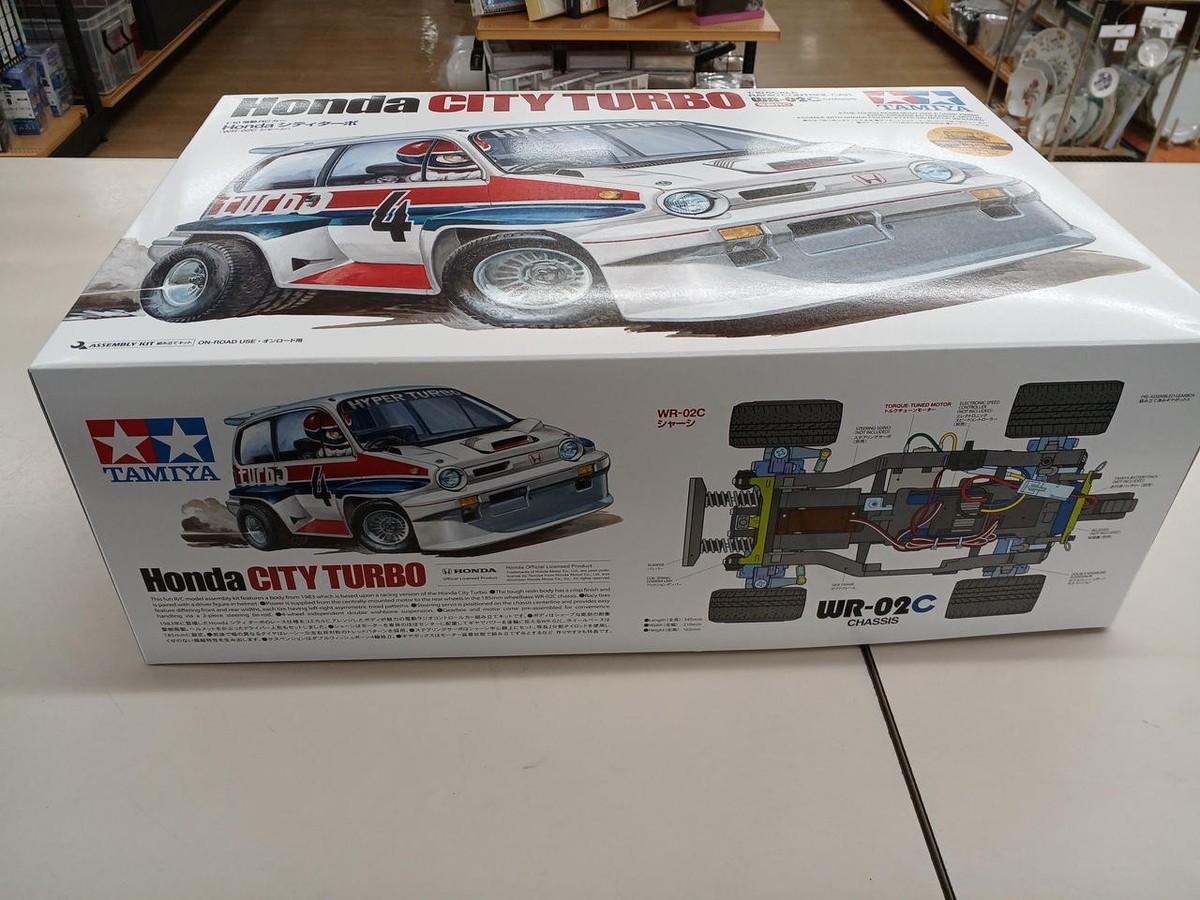 TAMIYA 58611 Honda City Turbo WR-02C Electric RC Car No.611