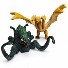 Godzilla Movie Monster Series Biollante 6.5-Inch Vinyl Figure King Ghidorah Lot