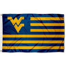 West Virginia Mountaineers WVU Flag for Alumni Nation