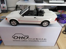 Ford Escort Mk4 XR3i Cabriolet Diamond White 1986  Otto Models OT398 ungeöffnet