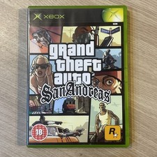 GTA Grand Theft Auto San Andreas - Original Xbox Game PAL UK w/ Map & Manual