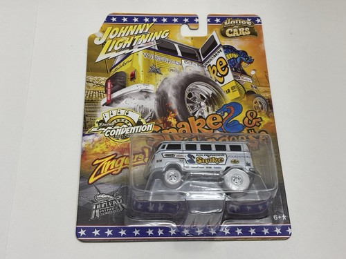 Johnny Lightning ULTRA RARE CHASE VW Samba Bus Zinger WHITE LIGHTNING 2023 - Picture 20 of 22