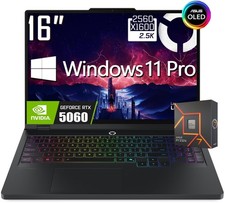 Lenovo Legion 5i 16" QHD Gaming Laptop AMD Ryzen 7 8745HX RTX 5060 64GB 2TB SSD