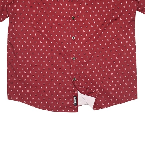 Dixxon Flannel Company LOWRIDER Shirt Men's Size L Red All Over Print - Picture 5 of 12