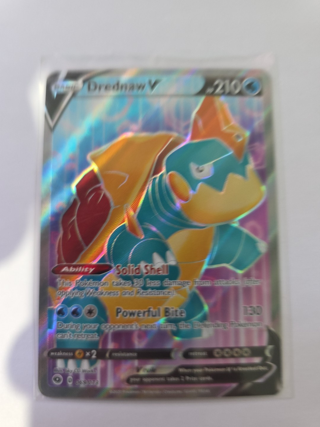 Drednaw V (Full Art) 69/73 Champions Path Holo