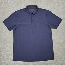 Lululemon Polo Shirt Mens Extra Large Athletic Performance 3 Button Shirt XL