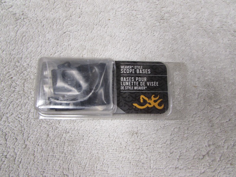 Browning Weaver Style 2 Piece Base, Browning AB3, Matte - 12550 NEW old stock