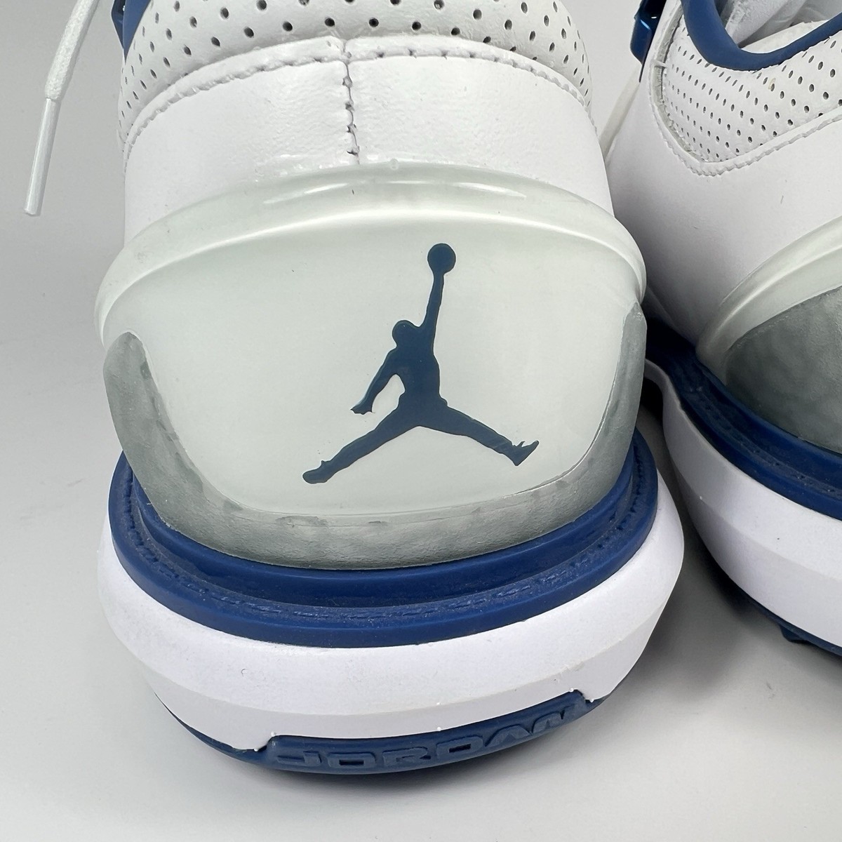 Nike Air Jordan ADG 4 GOLF Shoe 'WHITE FRENCH BLUE' Men's US Size