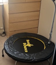 Boogie Bounce Elite Folding Trampoline with Carry Bag and Socks