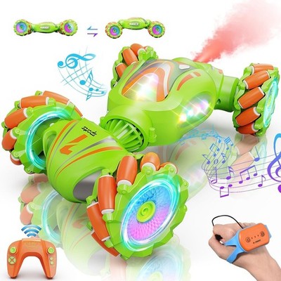 Gesture Sensing RC Stunt Car Remote Hand Control Lights & Music $27.99 OPEN BOX