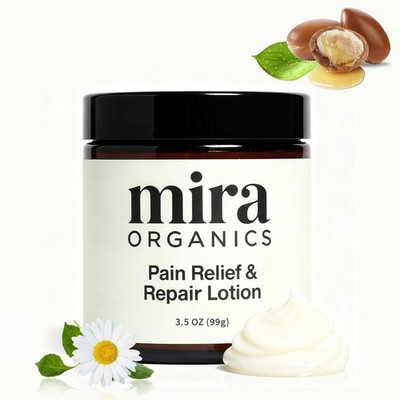 Mira Pain Relief Lotion Mira Organics Cream Skin Repair Cream for All Skin Types