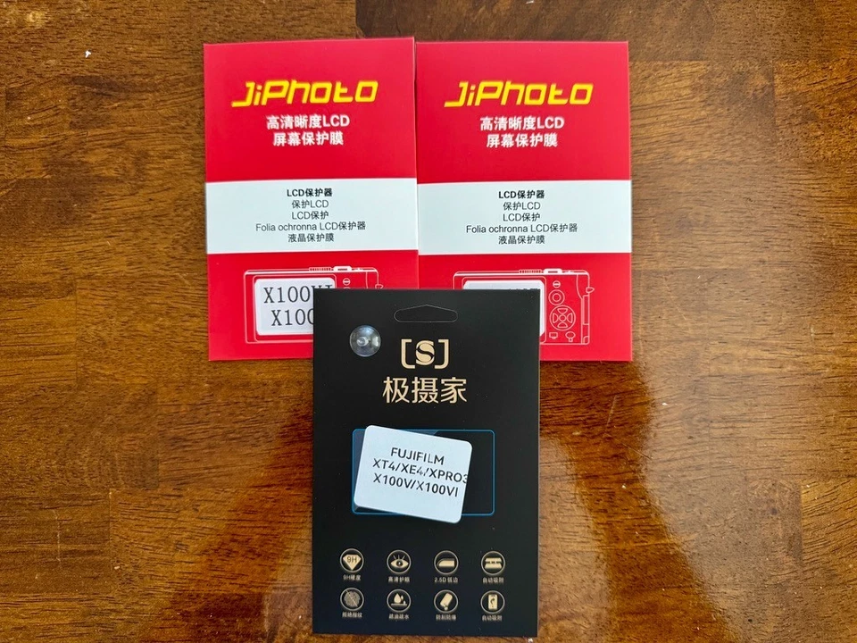 [GLASS] Screen Protectors for Fujifilm X100VI X100V Display LCD / EVF Viewfinder - Image 2 of 4