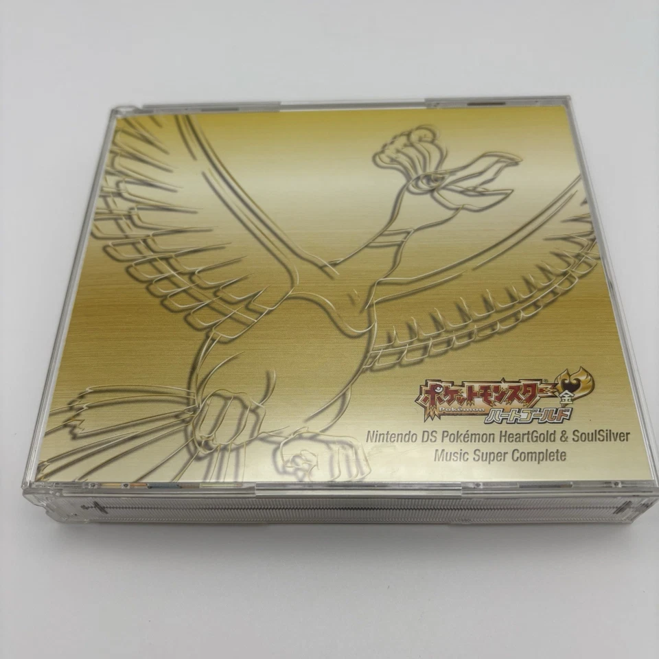 Pokemon Heart Gold & Soul Silver Soundtrack Music Super Complete CD Used - Image 3 of 4