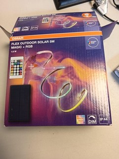 Osram FLEX OUTDOOR SOLAR 5M Magic RGB RC IP44