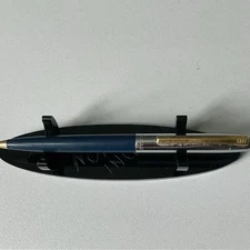 VTG Eversharp-Parker 1960’s Big E Mechanical Pencil Blue w/Chrome Trim - Y45