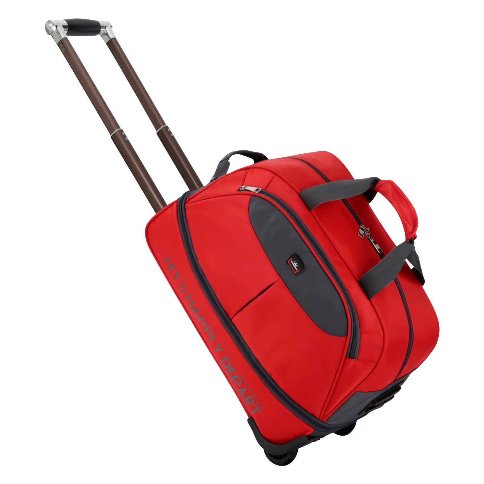21'' Rolling Duffle Portable Bag with Wheels Weekender Overn