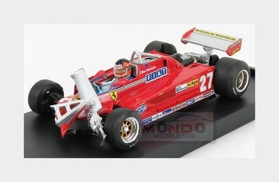 1:43 Brumm Ferrari F1 126Ck Turbo #27 Gp Canada Montreal 1981 Villeneuve R437-CH