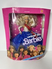 Unicef Barbie Special Edition Vintage 1989 Mattel - Open/Damaged Box