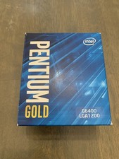 Intel Pentium Gold G6400 - Intel 10th Gen Dual-Core 4.0 GHz LGA 1200 4.00 GHz