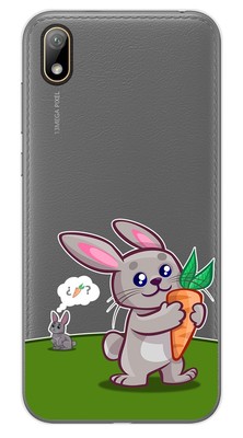 Custodia Personalizzata In Gel Trasparente Per Huawei Y5 2019 – Cover Morbida Con Tua Fotografia, Stampa UV, Made In Spain
