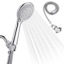 Detachable Handheld Shower Head with Hose - High pressure 5 Functions Showerh...