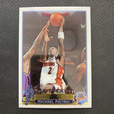 2003-04 Topps Chrome MICKAEL PIETRUS #121 Rookie Card Warriors French Language 