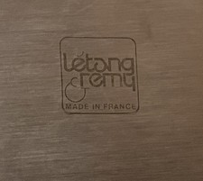 Plat De Service Carré Letang Et Rémy - Acier Inoxydable Argenté Avec Anses