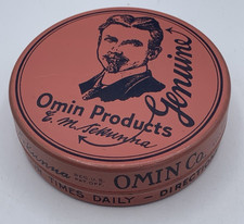 Antique OMIN PRODUCTS Tonic Tablets Tin with ...