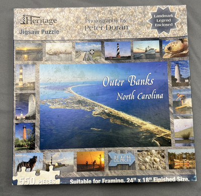 Heritage Outer Banks North Carolina 550 Piece Jigsaw Puzzle Peter Doran