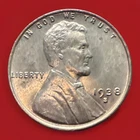 1938-S RD BU Lincoln Wheat Cent “Best Value on eBay" FAST SHIPPING 723