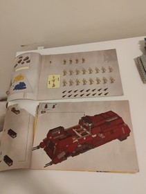 Lego Star Wars Trade Federation MTT 7662 Both Instructions RARE! VINTAGE!