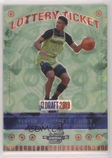2019 Contenders Optic Lottery Ticket Red Cracked Ice Prizm Jarrett Culver 12g7