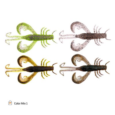 Zeck Edward 7,5cm Color Mix 7,5cm Gummikrebs 8,4g