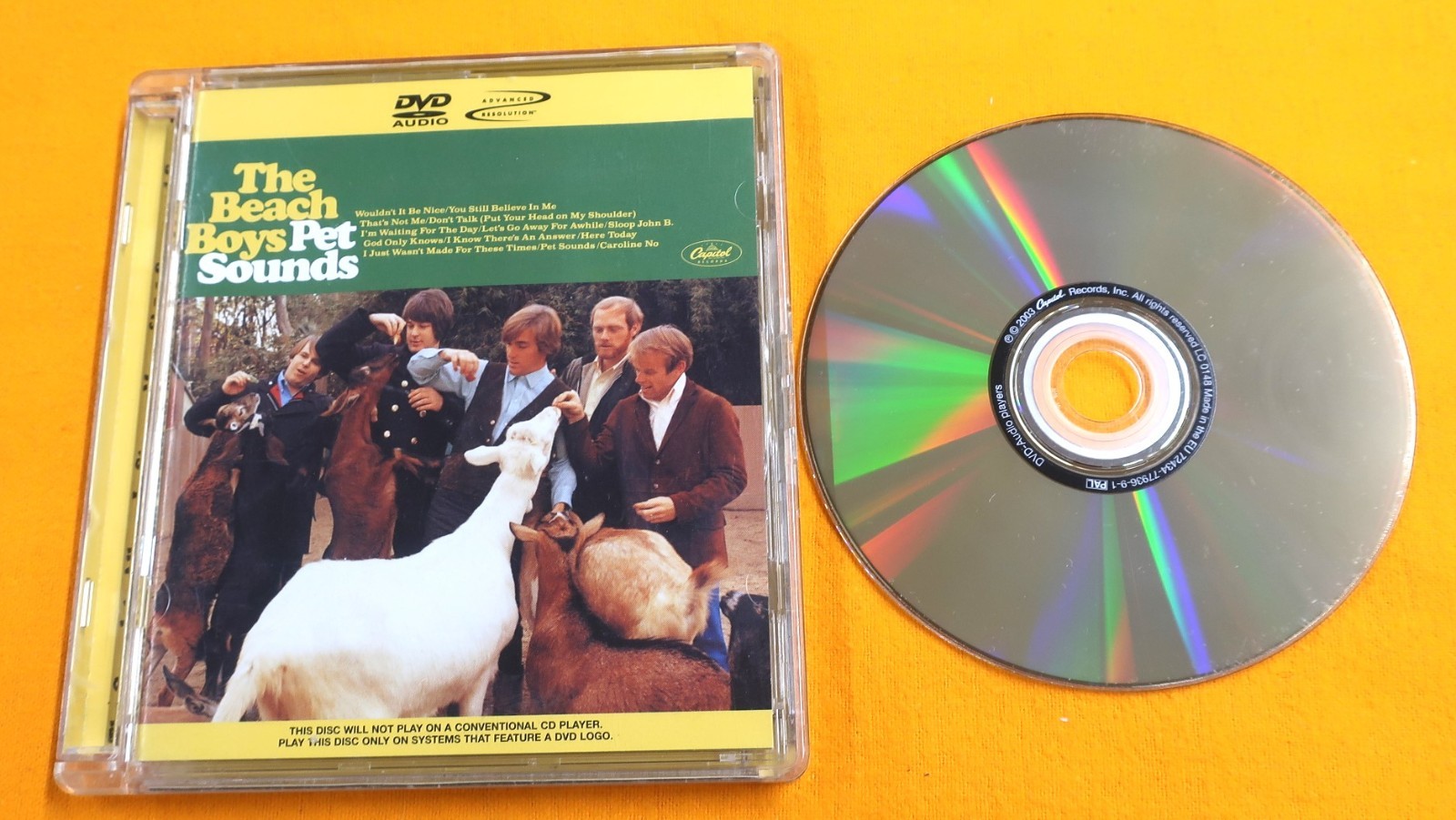 The Beach Boys - Pet Sounds - Double Sided Disc - Audio/DVD!