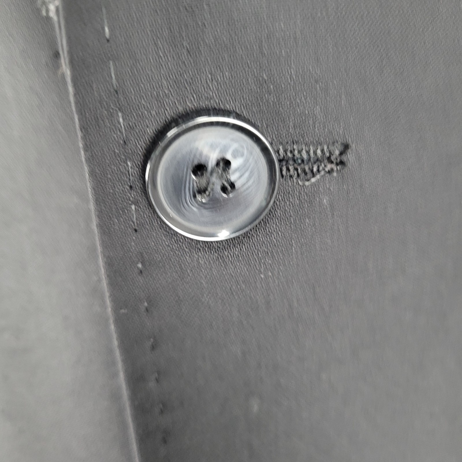 Bachrach Black 100% Wool 3 Button Double Vented N… - image 12