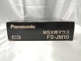 Panasonic FS-JM10 MSX MSX2 Mouse With Box Manual Tested Vintage Rare