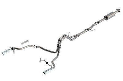 Borla 140863 S-Type Cat-Back Auspuffanlage Passt Für 21-25 F-150