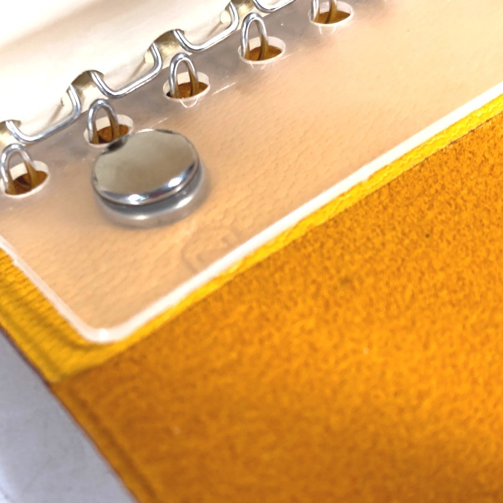HERMES Roll Note Caillou Notepad stationery notebook Leather