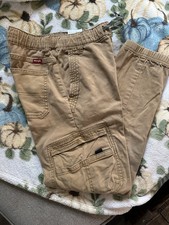 wrangler boys khaki cargo pants
