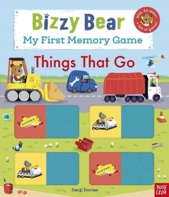 Benji Davies Bizzy Bear: My First Memory Game Book: Things That Go (Kartonbuch)