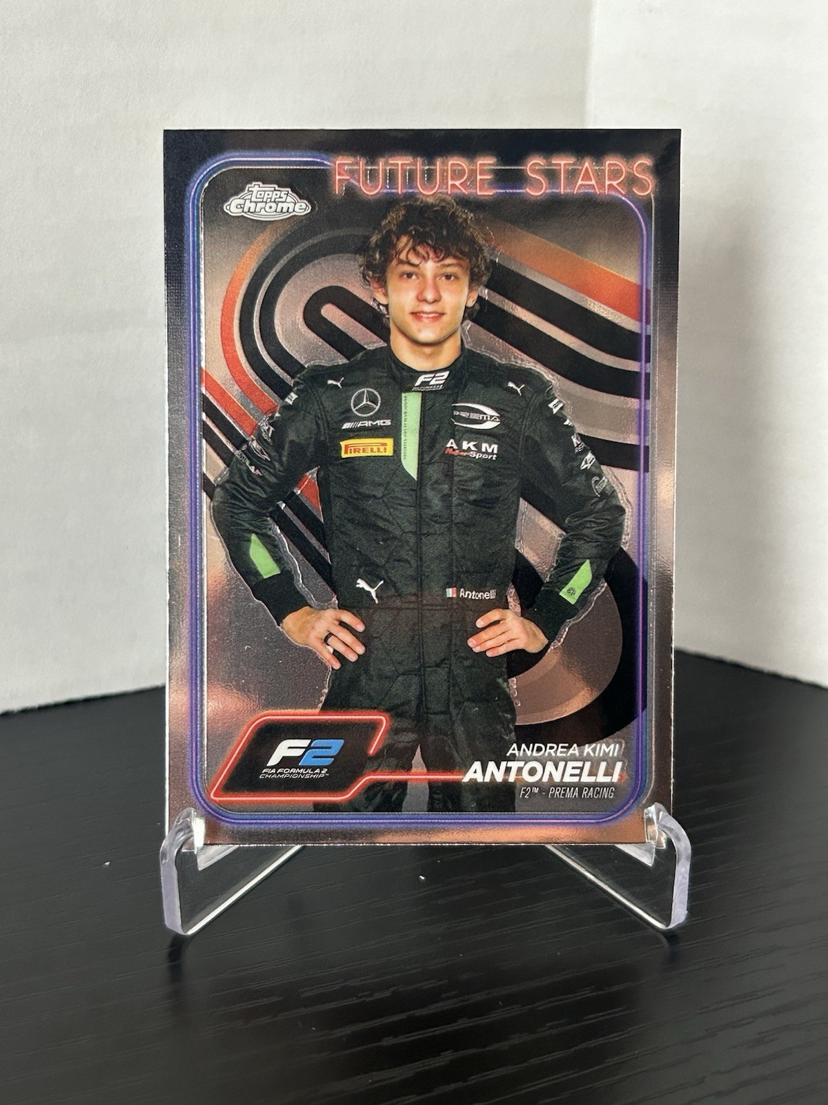 2024 Topps Chrome F1 Andrea Kimi Antonelli Future Stars  No. 22 - Mercedes