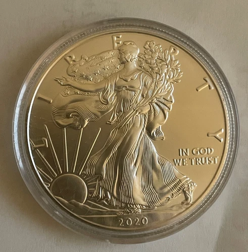 2020 American Silver Eagle Dollar 1 Troy Ounce 0.999 Purity Uncirculated Coin