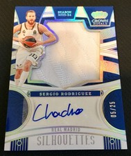 23/24 Crown Royale Sergio Chacho Rodriguez Autograph Patch Silo 5/25 Real Madrid