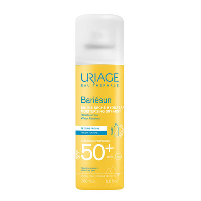 Uriage Bariesun Dry Mist LSF 50+/200ml - Ultraleichter, wasserfester Sonnenschutz.