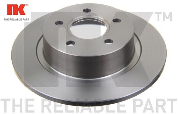 2X Bremsscheibe NK 202564 2 Bremsscheiben Hinterachse Hinten FüR Ford-image